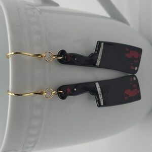 1925- Handmade Halloween Earrings NWT